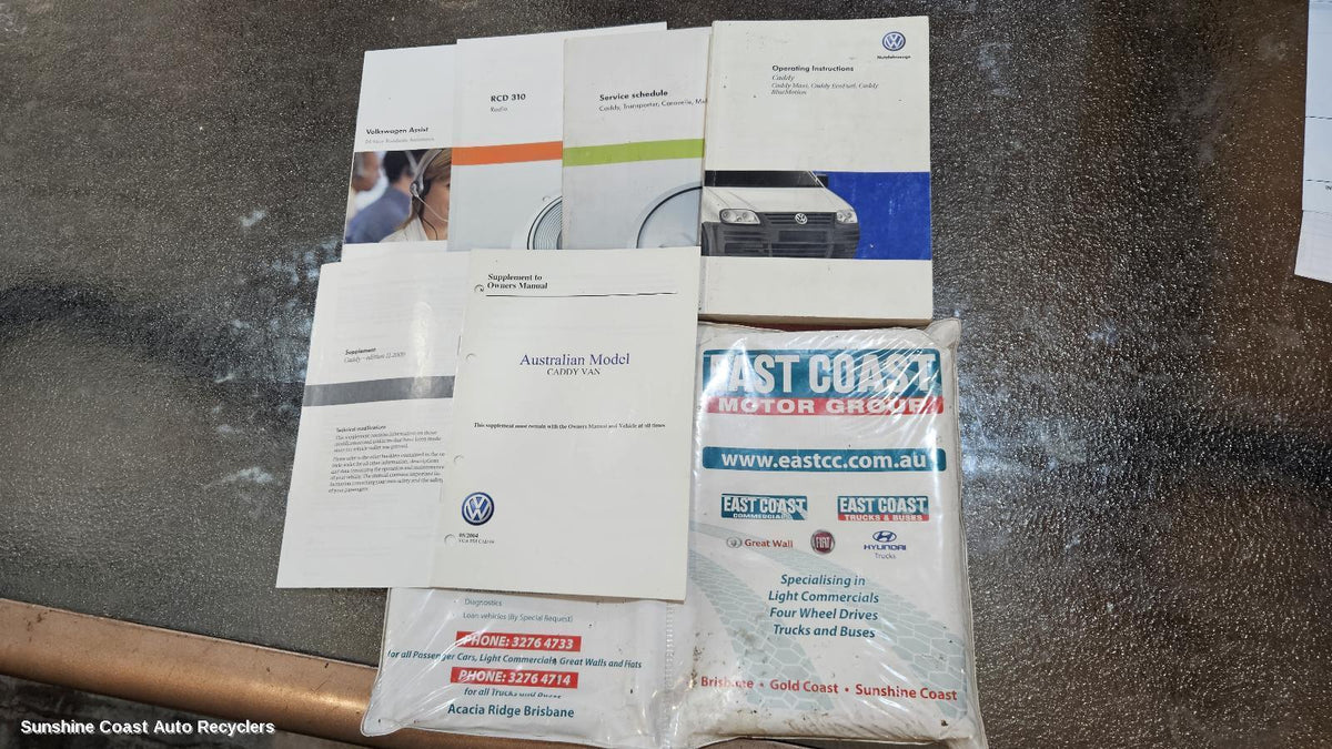 2004-2010 Volkswagen Caddy Owners Handbook