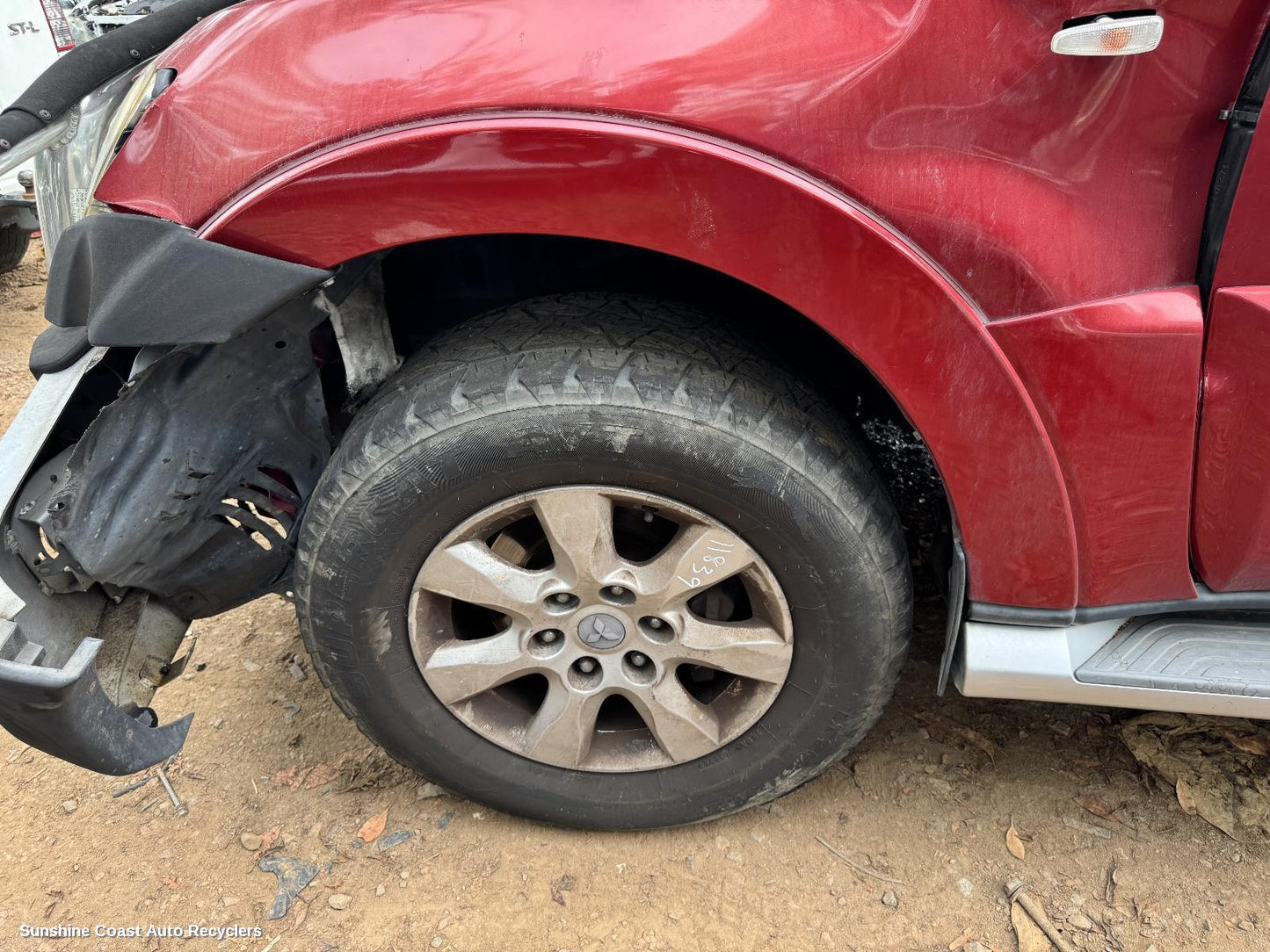 2009 Mitsubishi Pajero Wheel Arch Flare