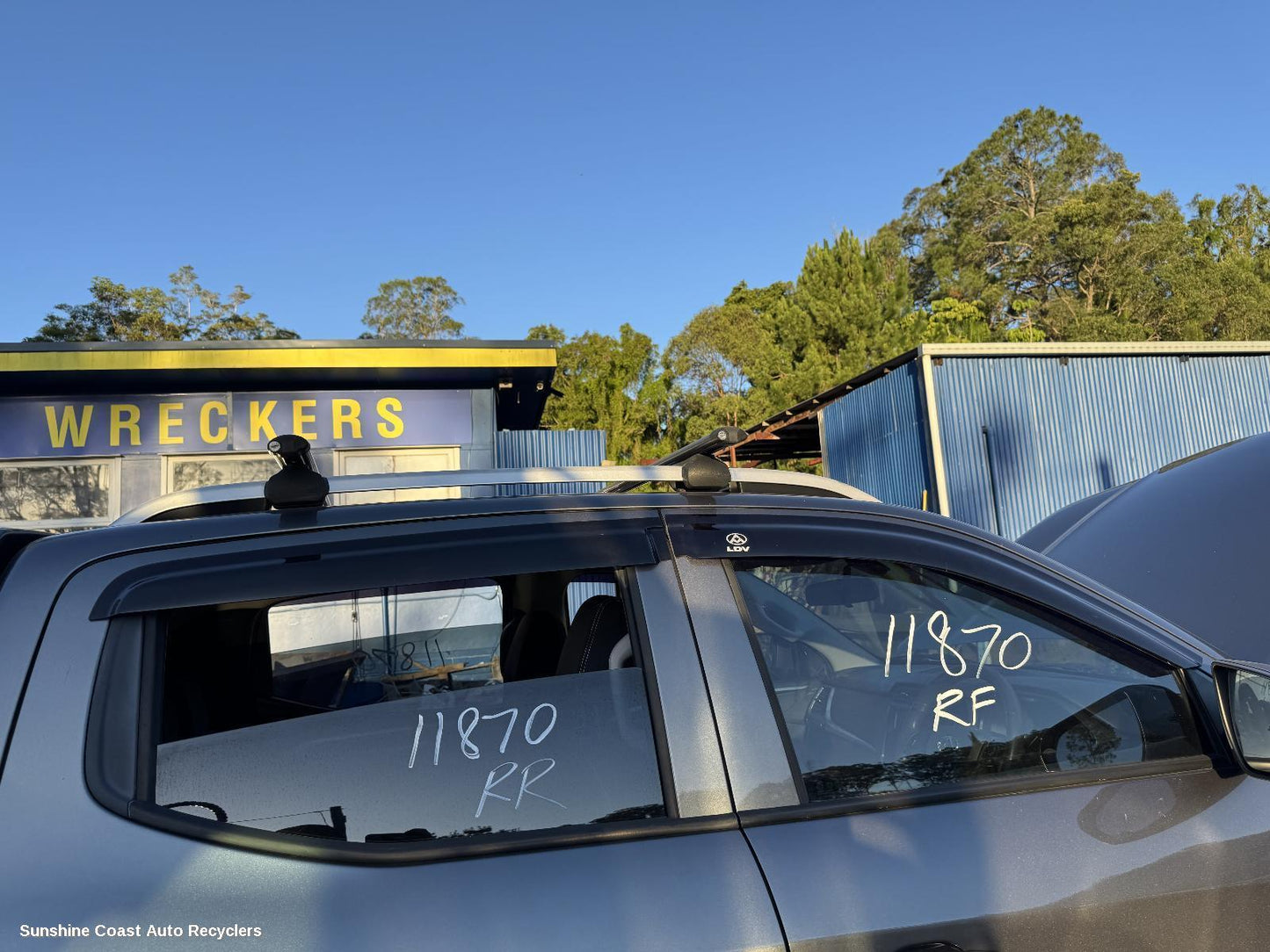 2020 Ldv T60 Roof Rack Bars
