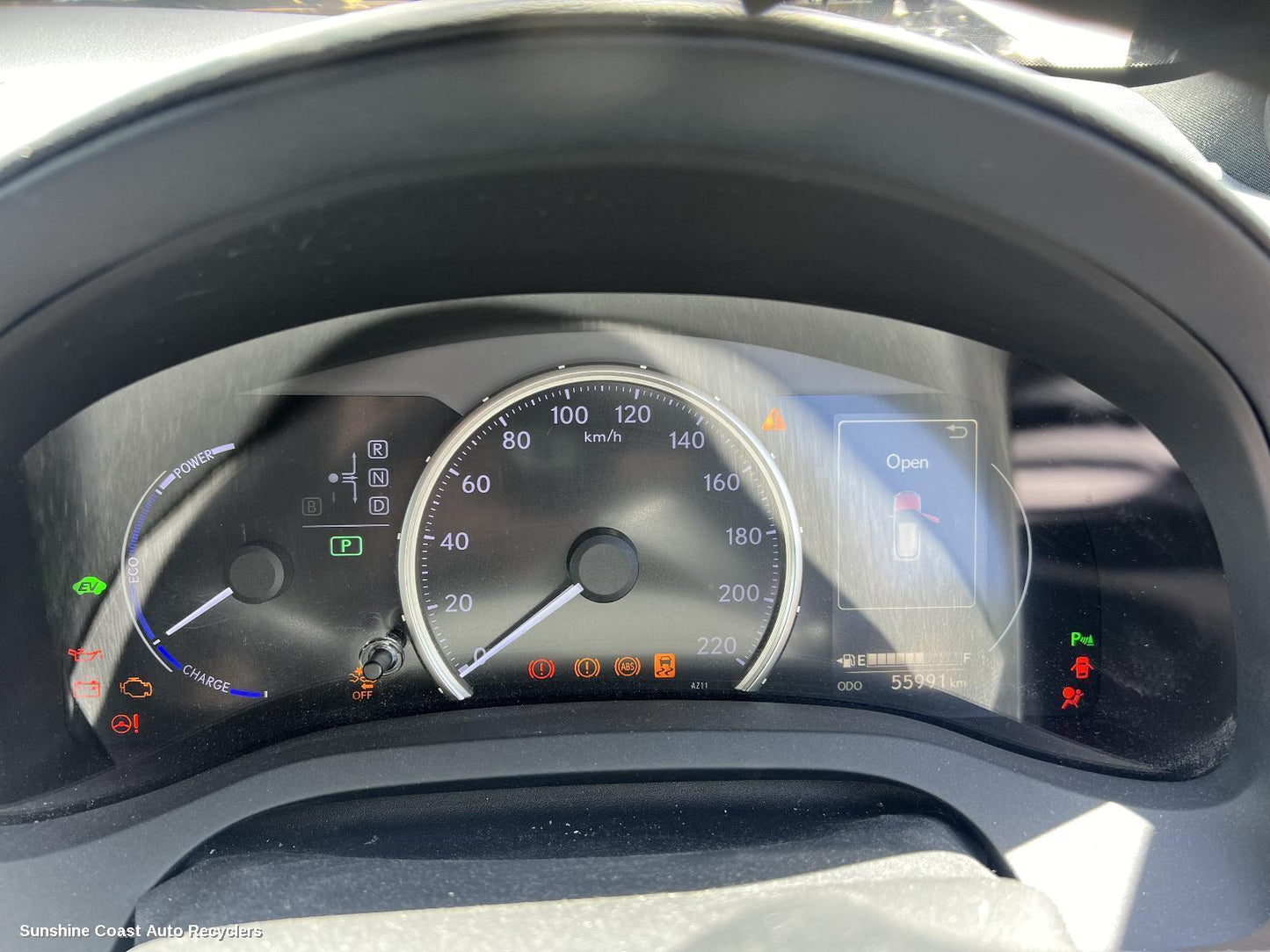 2018 Lexus Ct200h Instrument Cluster