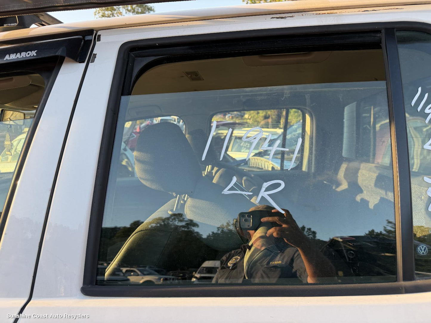 2010-2022 Volkswagen Amarok Left Rear Door Window