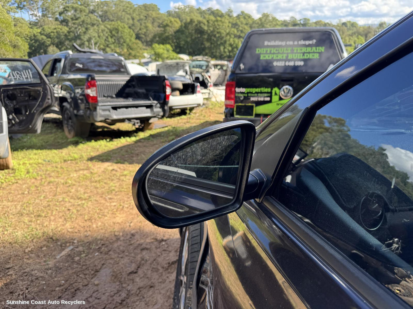 2007-2014 Nissan Dualis Left Door Mirror