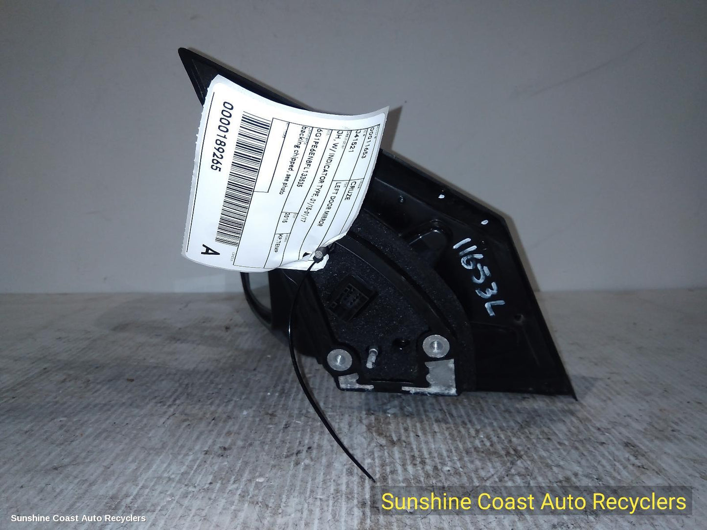 2015 Holden Cruze Left Door Mirror
