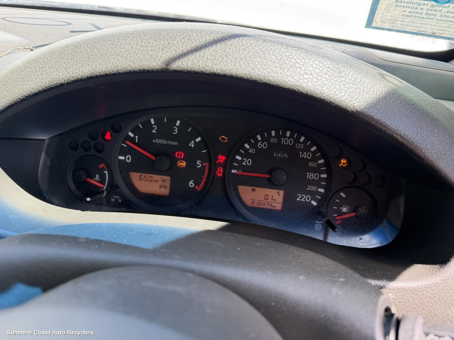 2008-2015 Nissan Navara Instrument Cluster