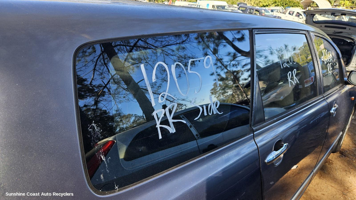 2004-2009 Honda Odyssey Right Rear Side Glass
