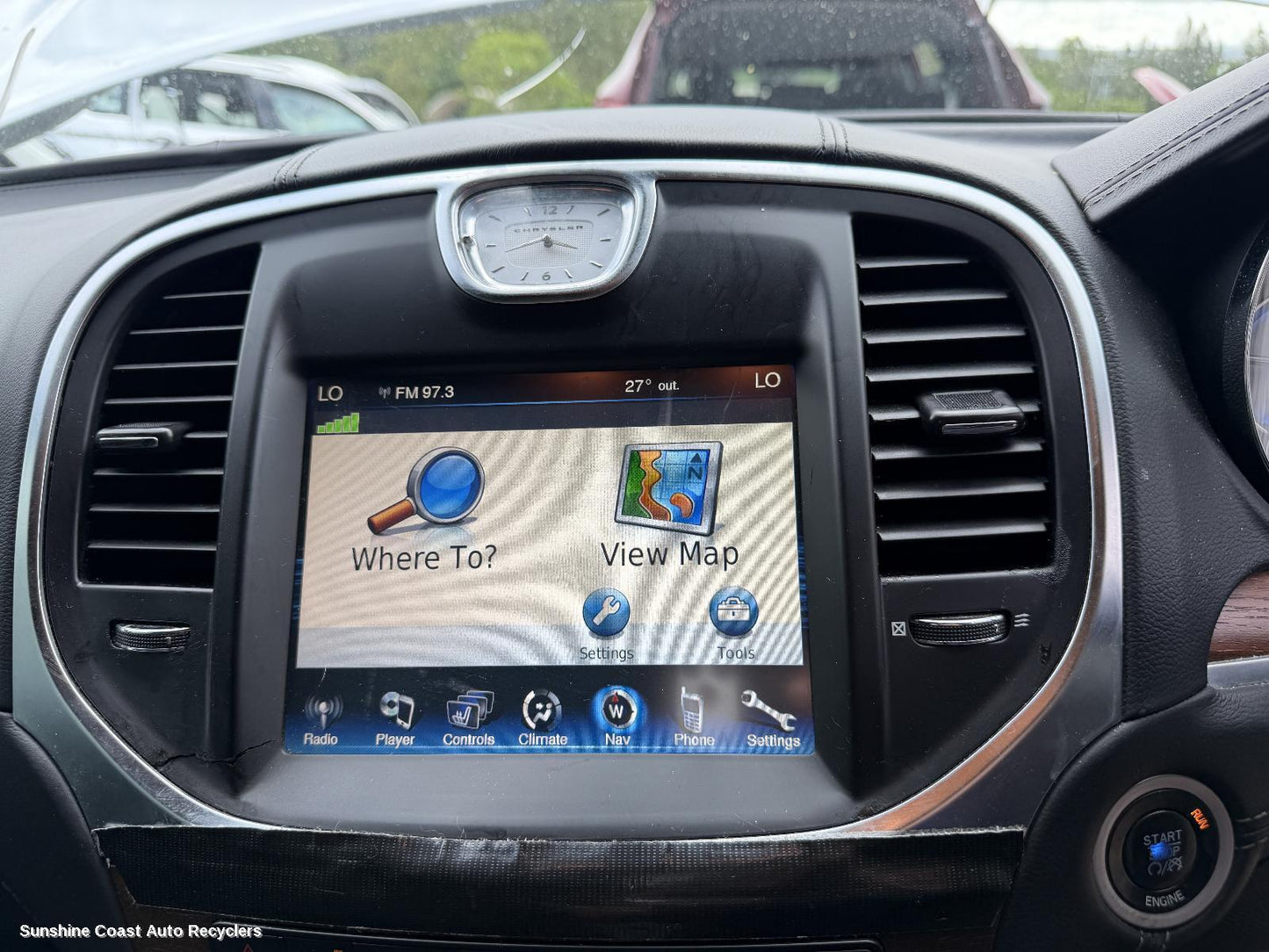 2012 Chrysler 300c Clock