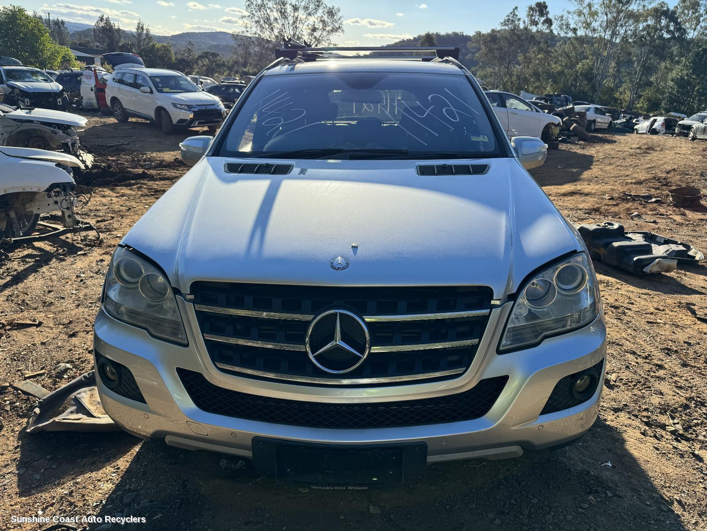 2009 Mercedes M Class Radiator Support