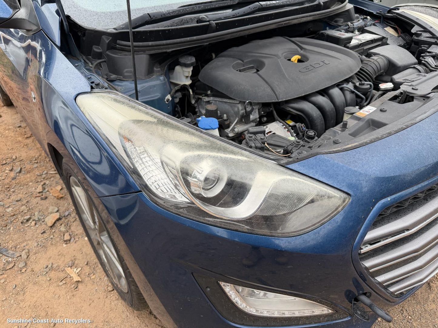 2015 Hyundai I30 Right Headlamp