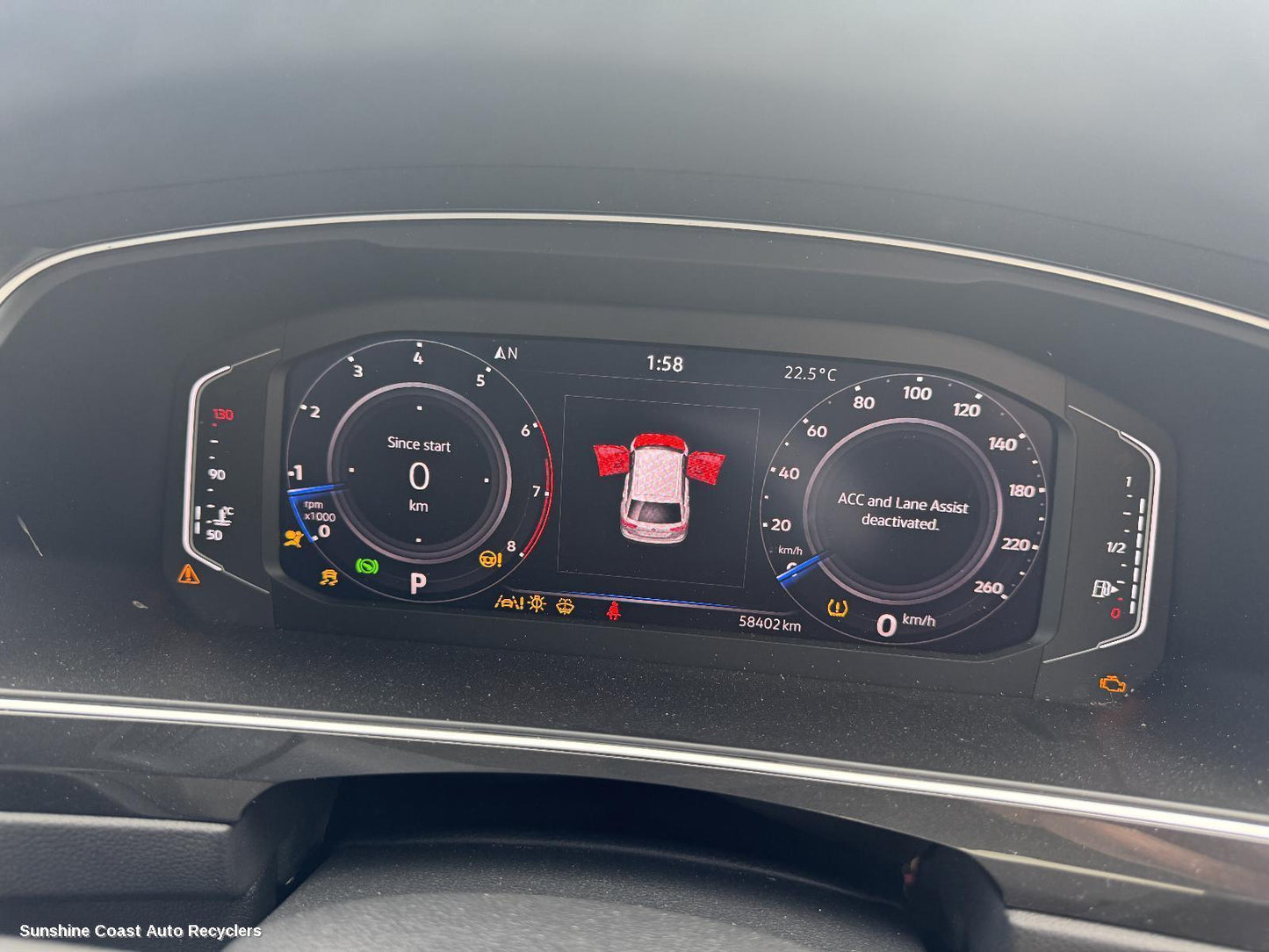 2022 Volkswagen Tiguan Instrument Cluster