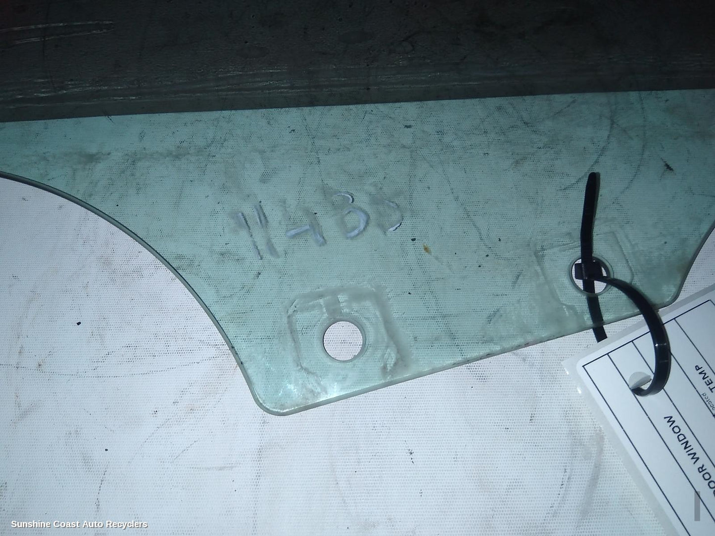 2013 Mazda 3 Right Front Door Window