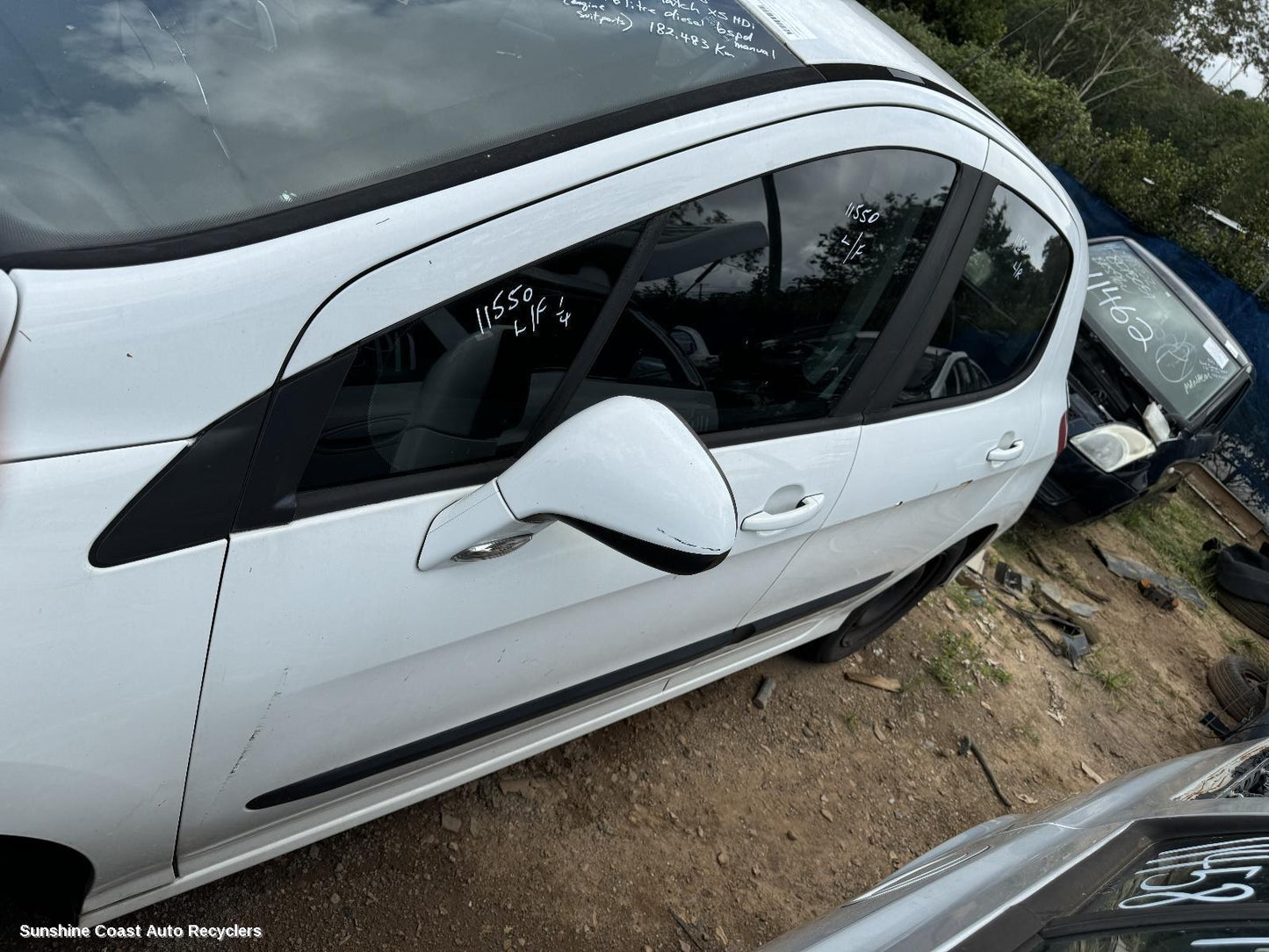 2007-2013 Peugeot 308 Left Door Mirror