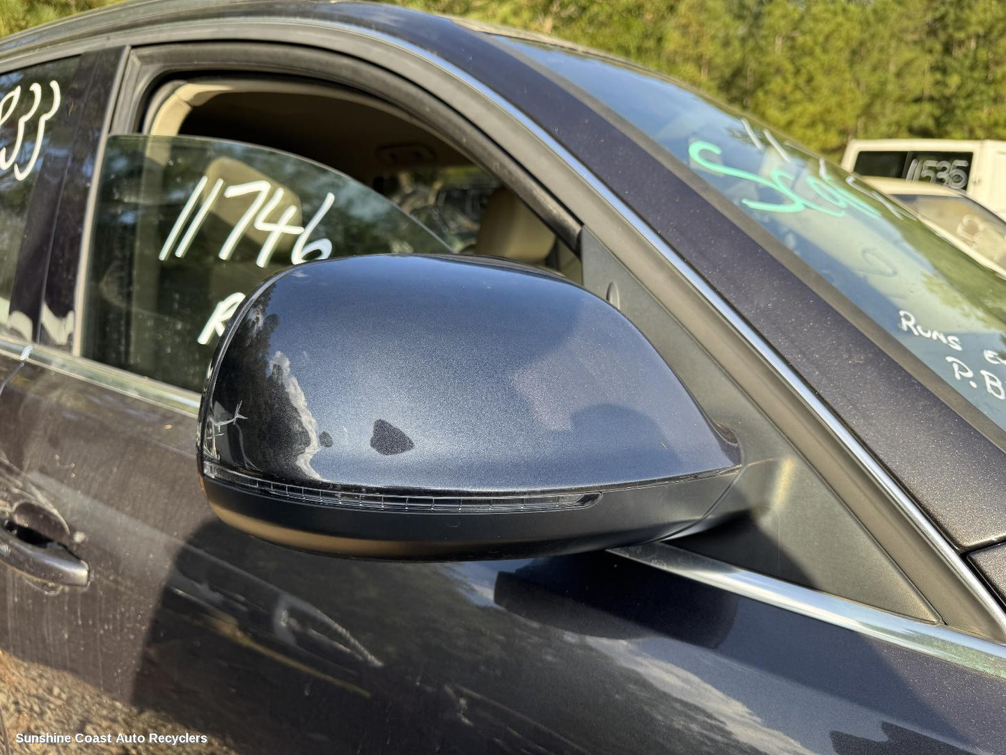 2011 Audi Q5 Right Door Mirror
