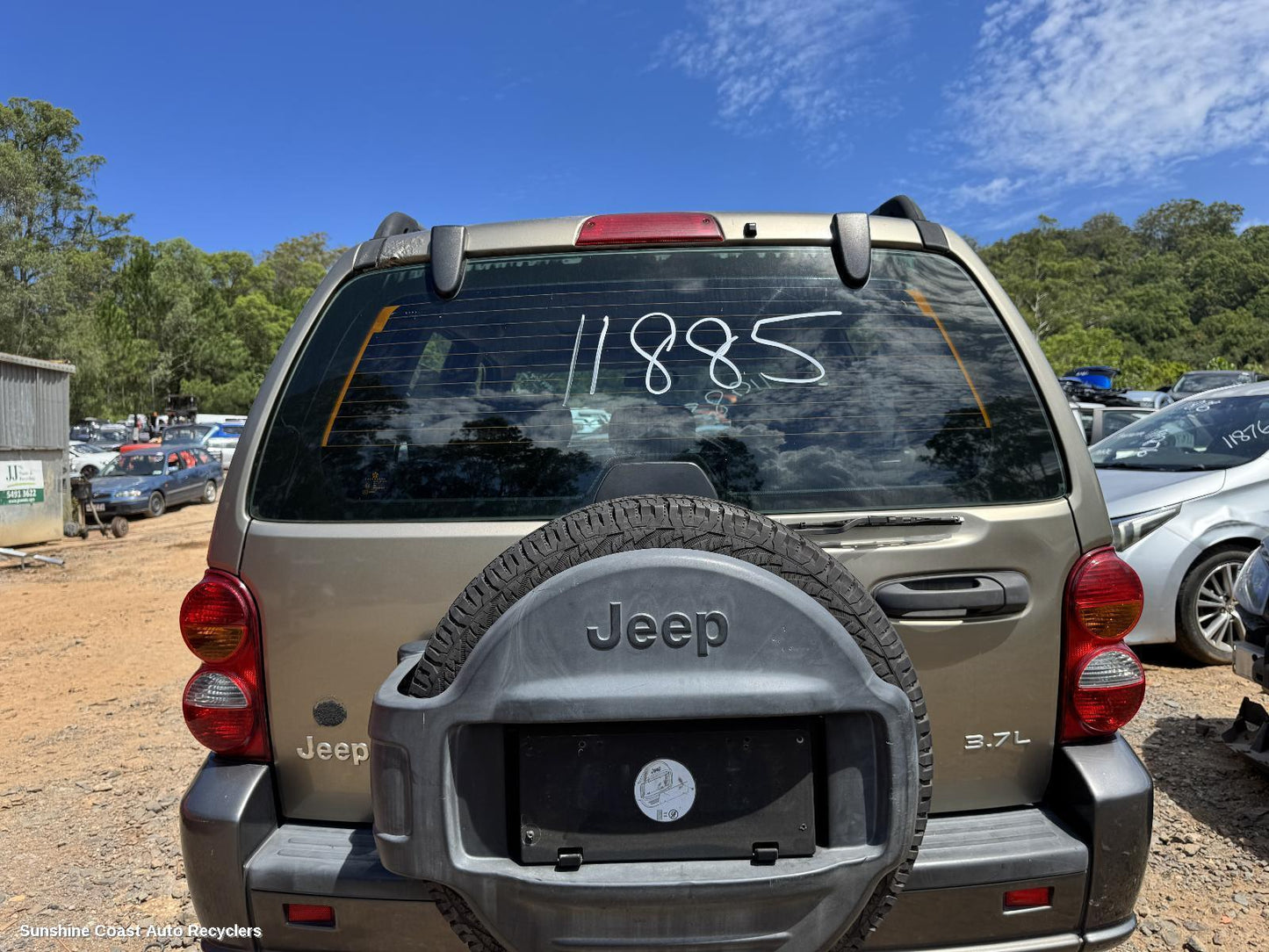 2004 Jeep Cherokee Bootlid Tailgate