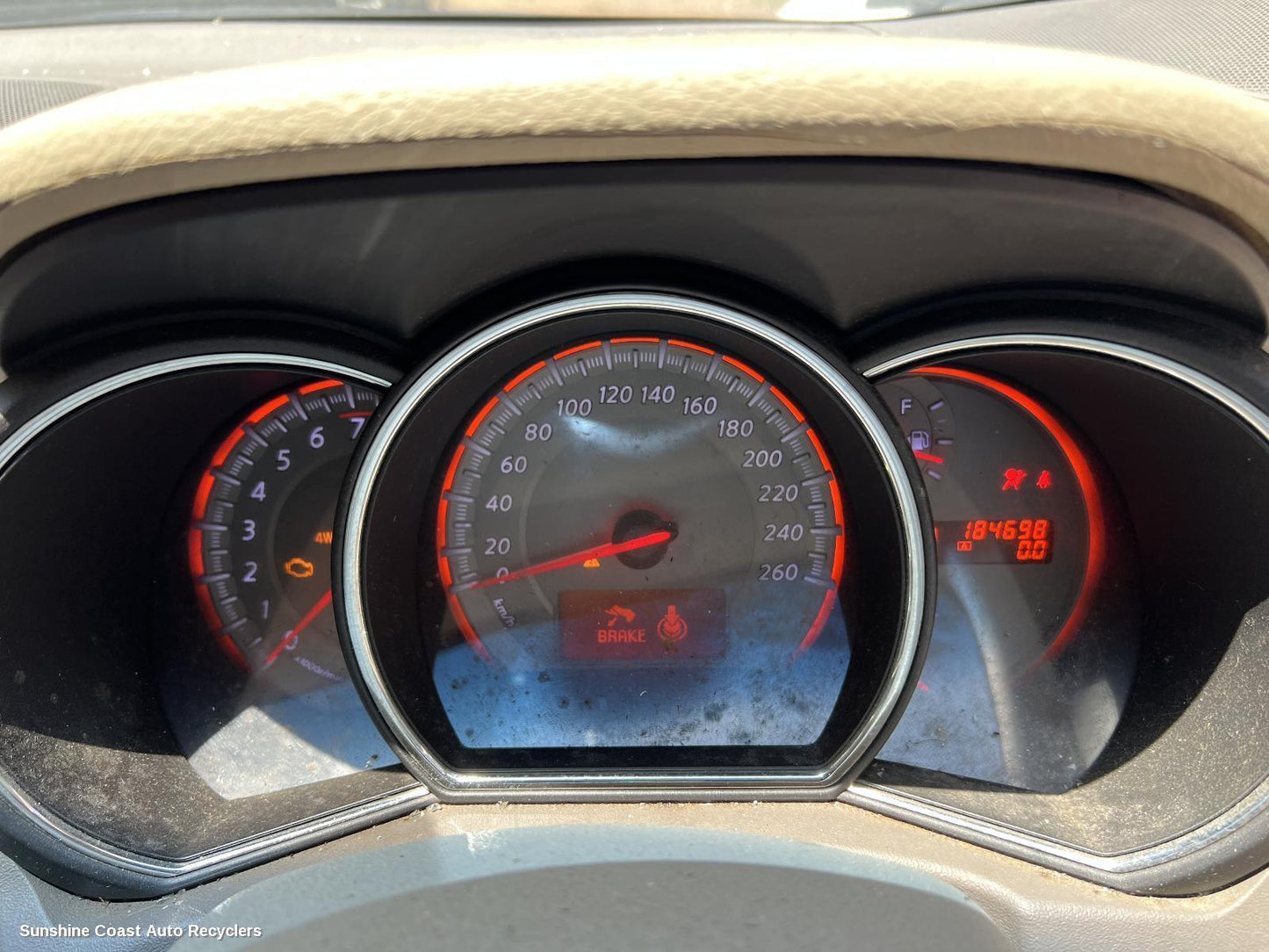 2010 Nissan Murano Instrument Cluster
