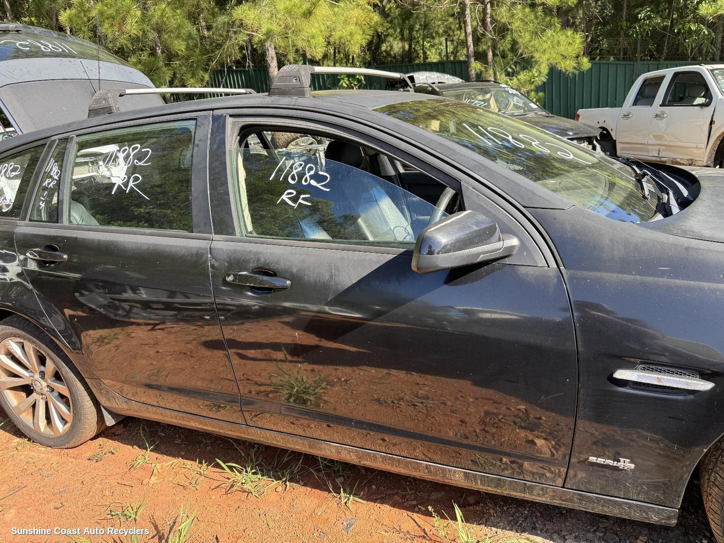 2011 Holden Commodore Right Front Door Window