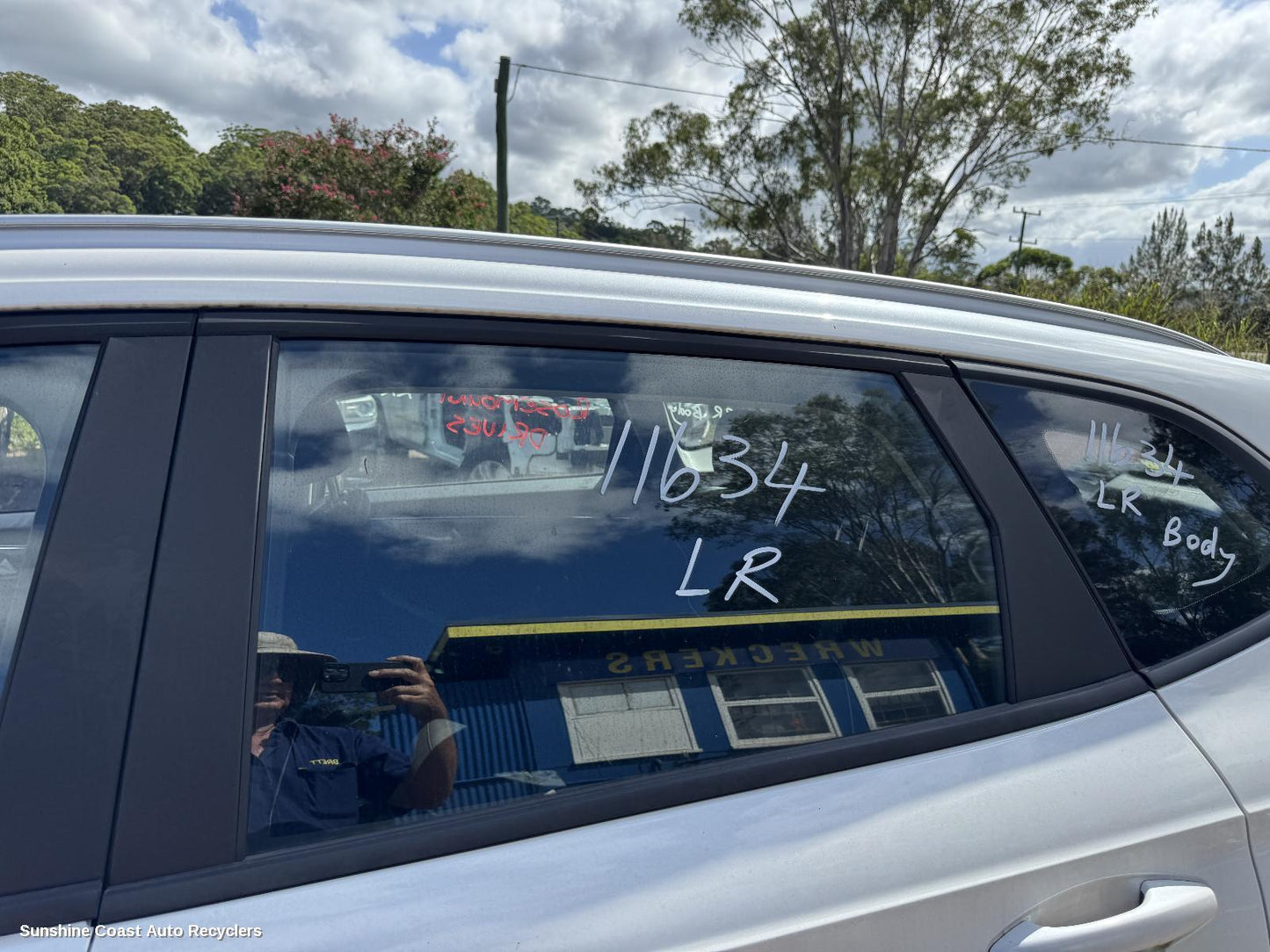 2021-2026 Haval Jolion Left Rear Door Window