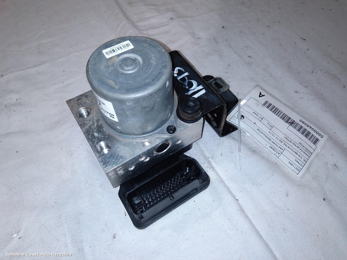 2013-2019 Hyundai Accent Abs Pump Modulator