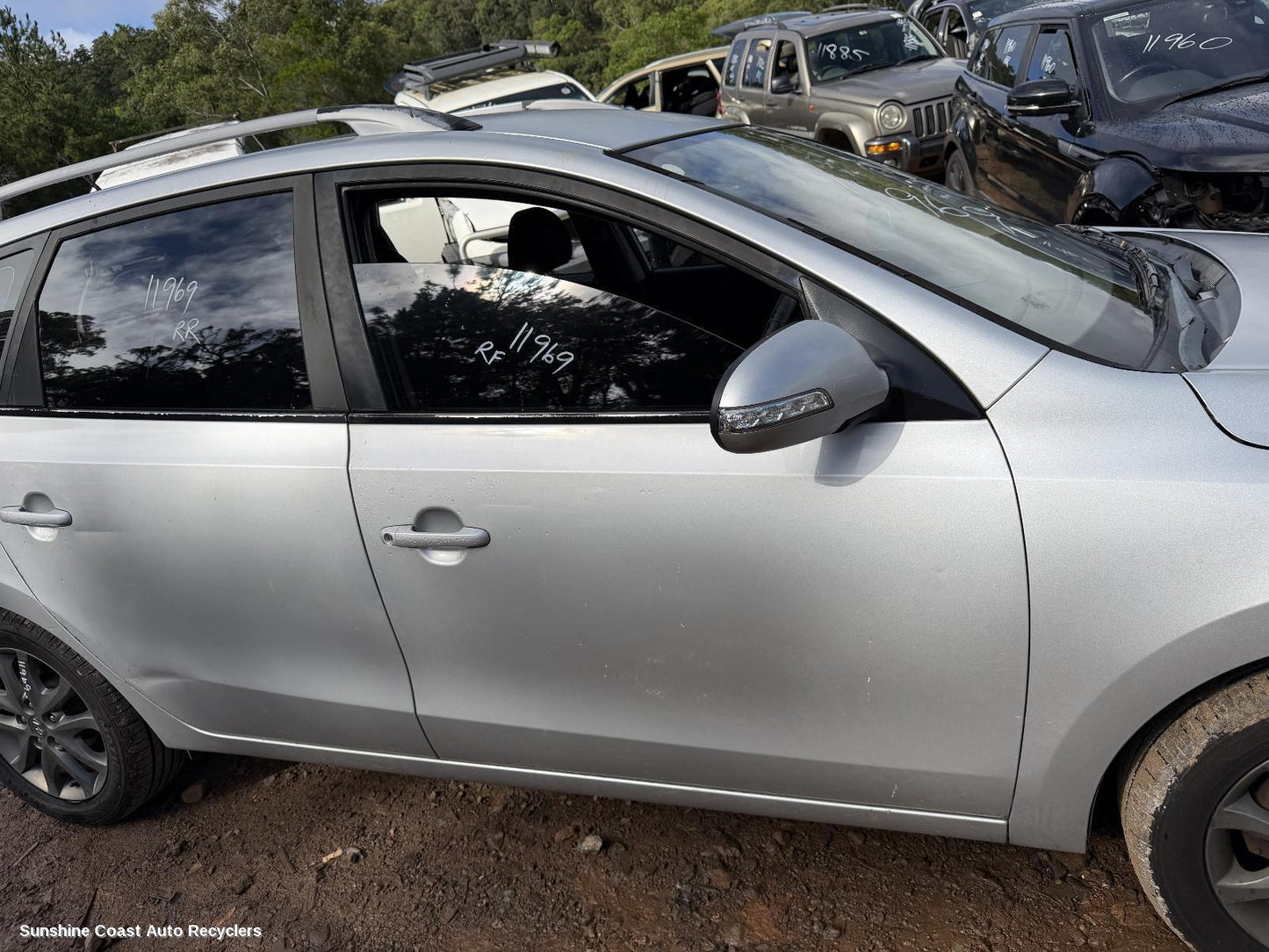2007-2012 Hyundai I30 Right Door Mirror