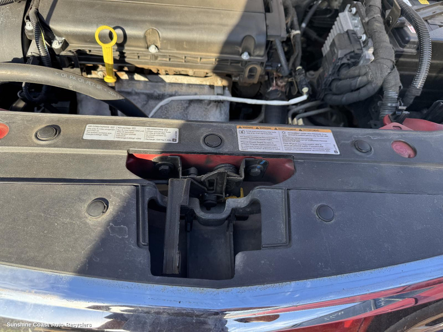 2014 Holden Cruze Bonnet Lock Support