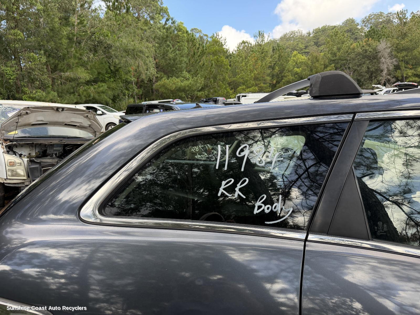 2006-2012 Mazda Cx7 Right Rear Side Glass