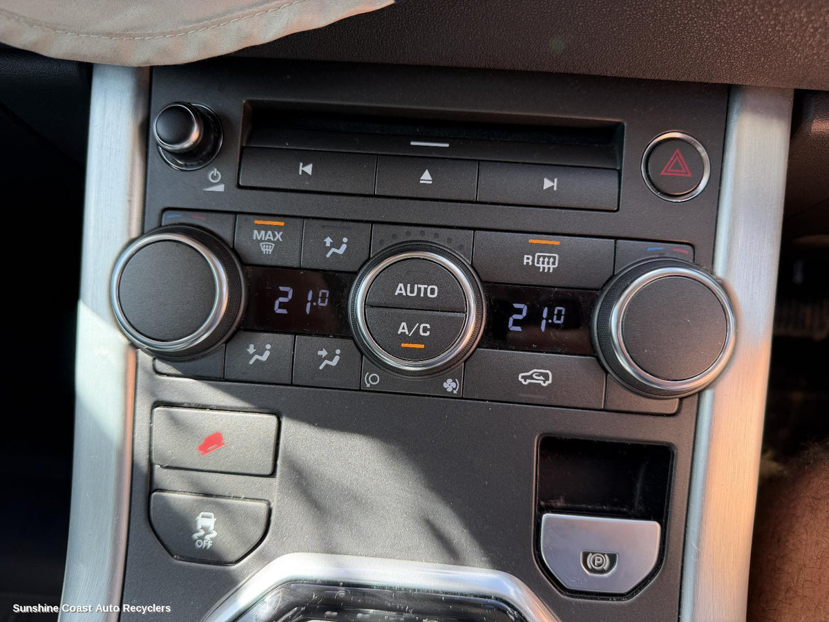 2011-2019 Land Rover Rangerover Evoque Heater Ac Controls