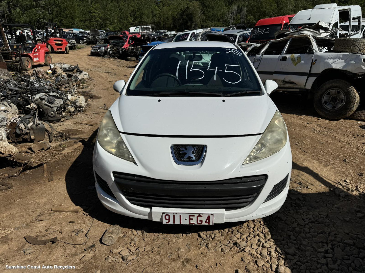 2006-2012 Peugeot 207 Left Taillight