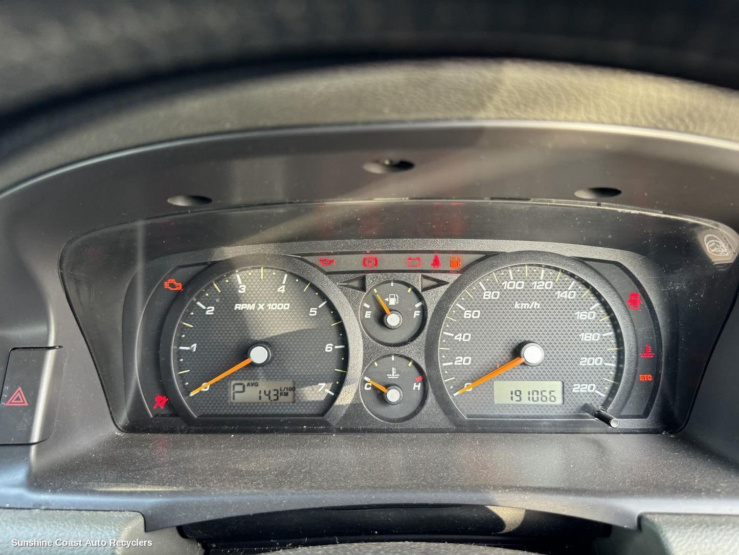 2005-2011 Ford Territory Instrument Cluster