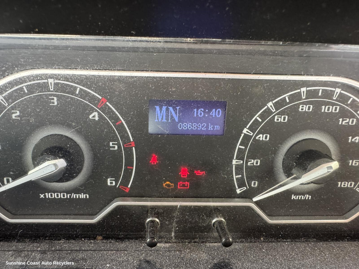 2013-2023 Ldv V80 Instrument Cluster
