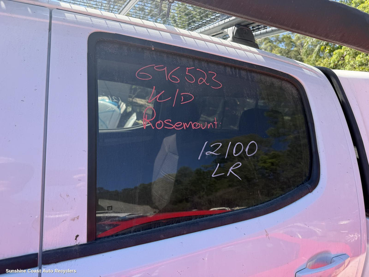 2012-2020 Holden Colorado Left Rear Door Window