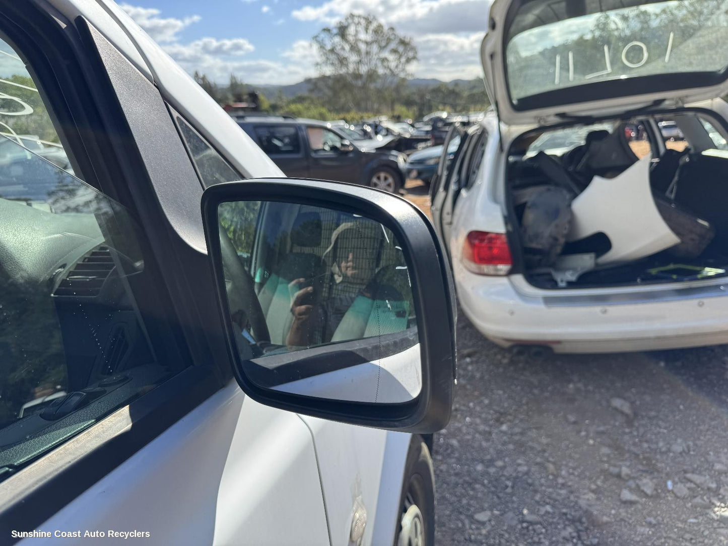 2013 Mercedes Vito Right Door Mirror