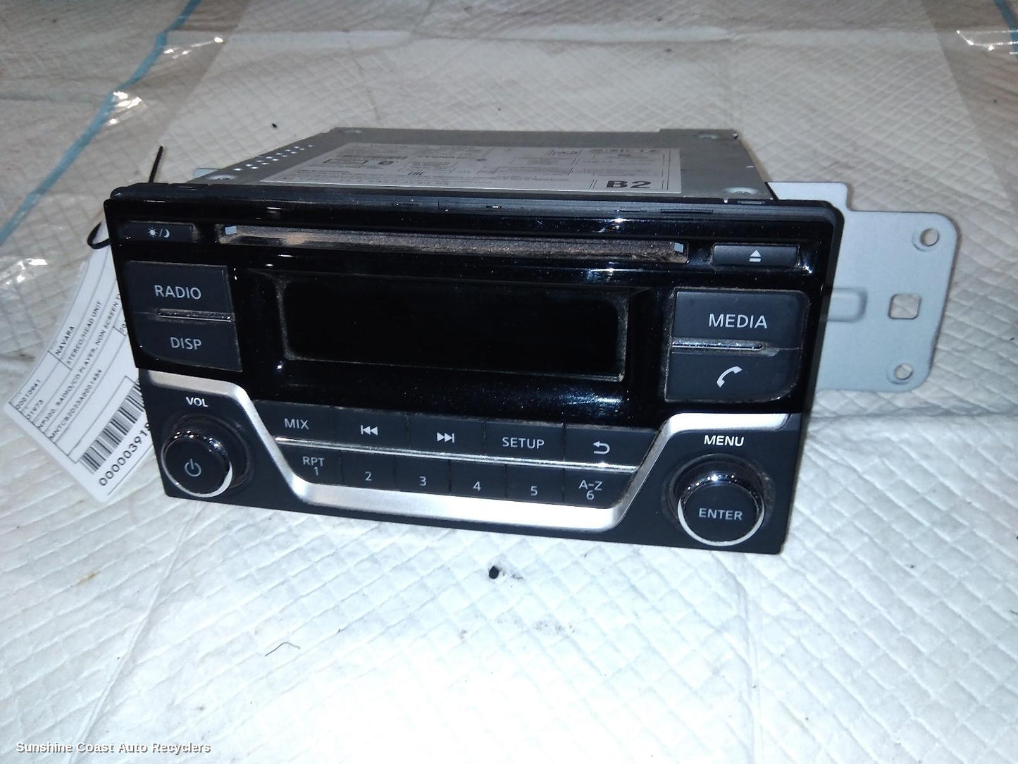 2015 Nissan Navara Radio Cd Dvd Sat Tv