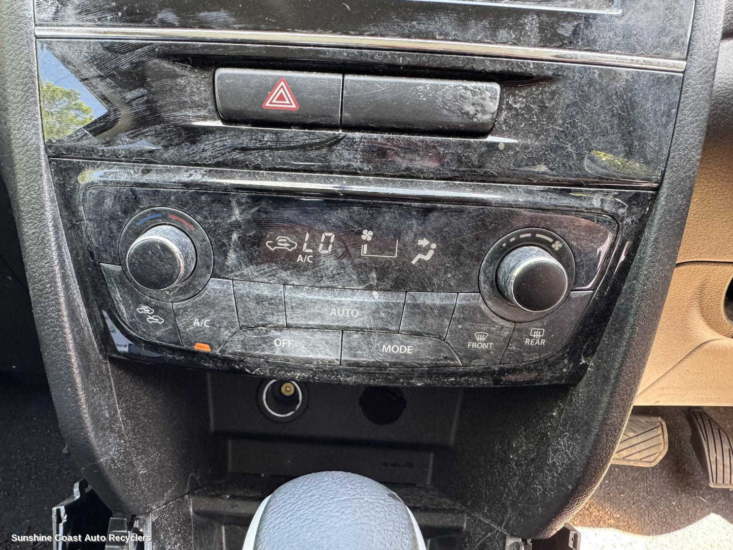 2015-2025 Suzuki Vitara Heater Ac Controls