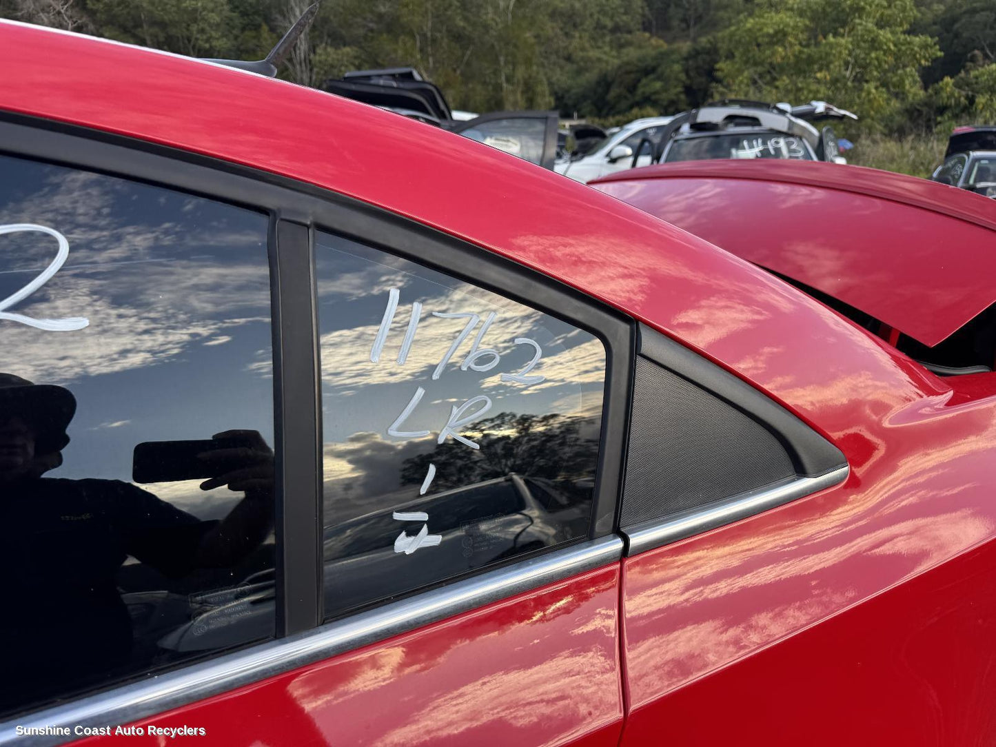 2016 Holden Cruze Left Rear 1 4 Door Glass