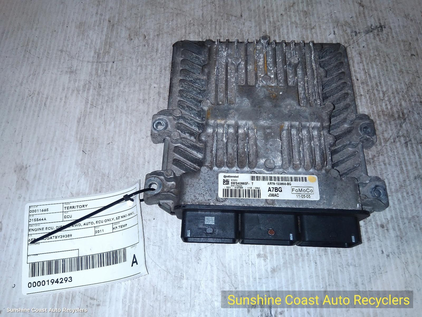 2011 Ford Territory Ecu