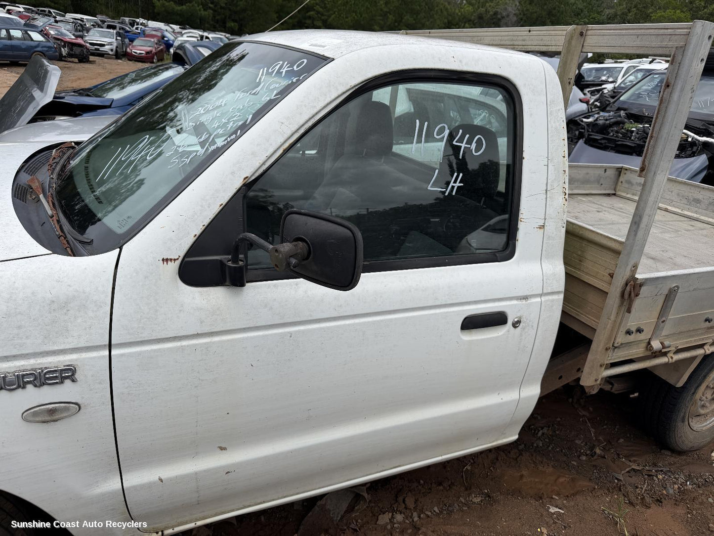 1999-2006 Ford Courier Left Front Door Window