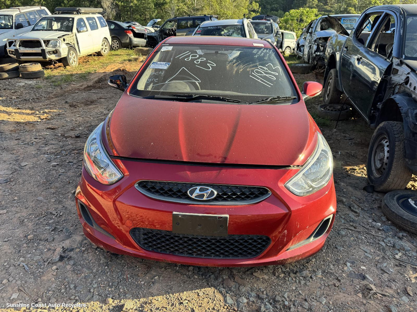 2013-2019 Hyundai Accent Front Bumper