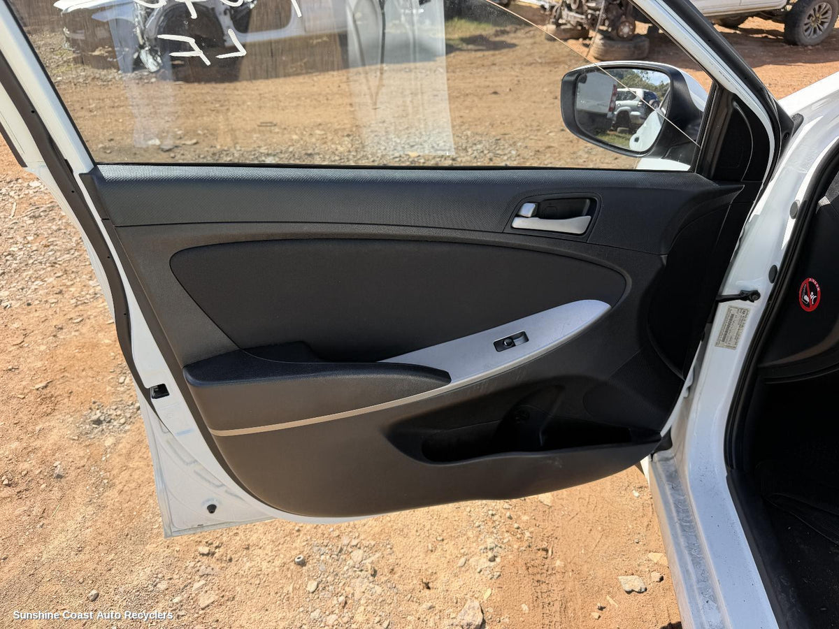 2011-2019 Hyundai Accent Left Front Window Reg Motor