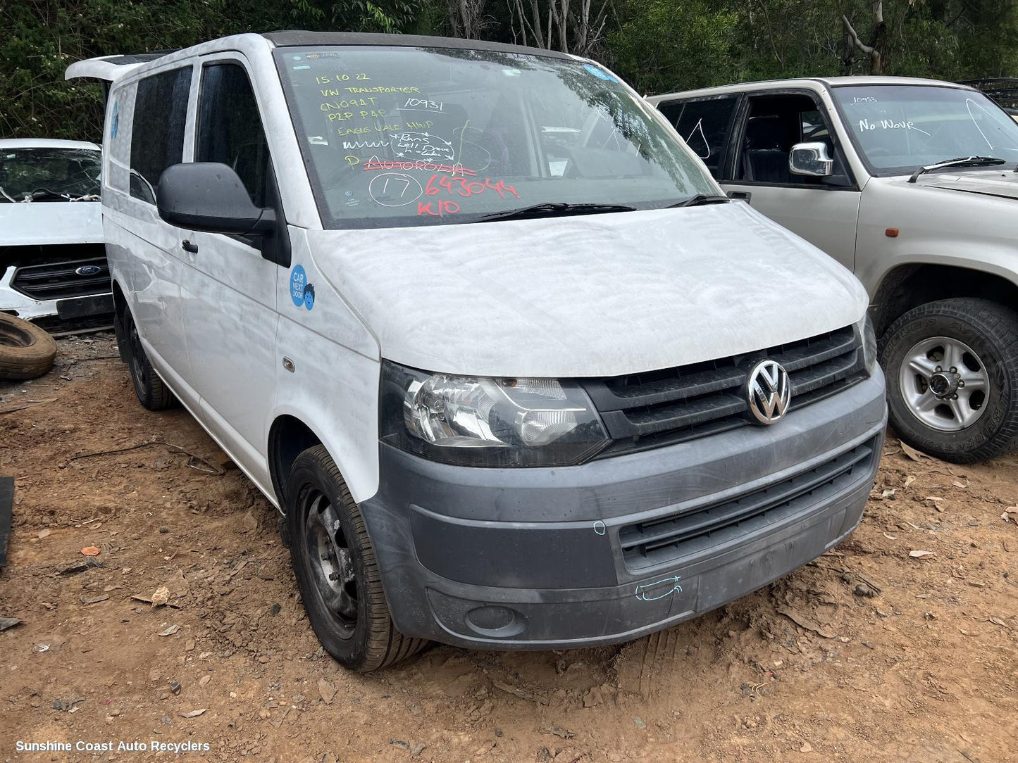 2012 Volkswagen Transporter Headrest