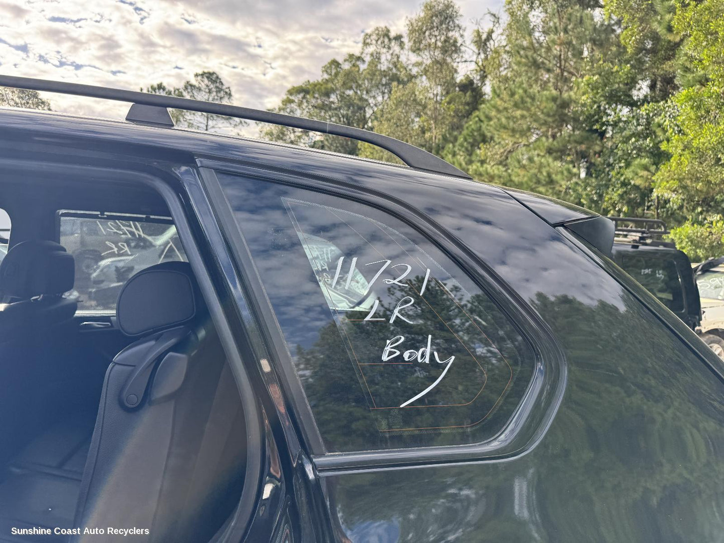 2008 Bmw X5 Left Rear Side Glass