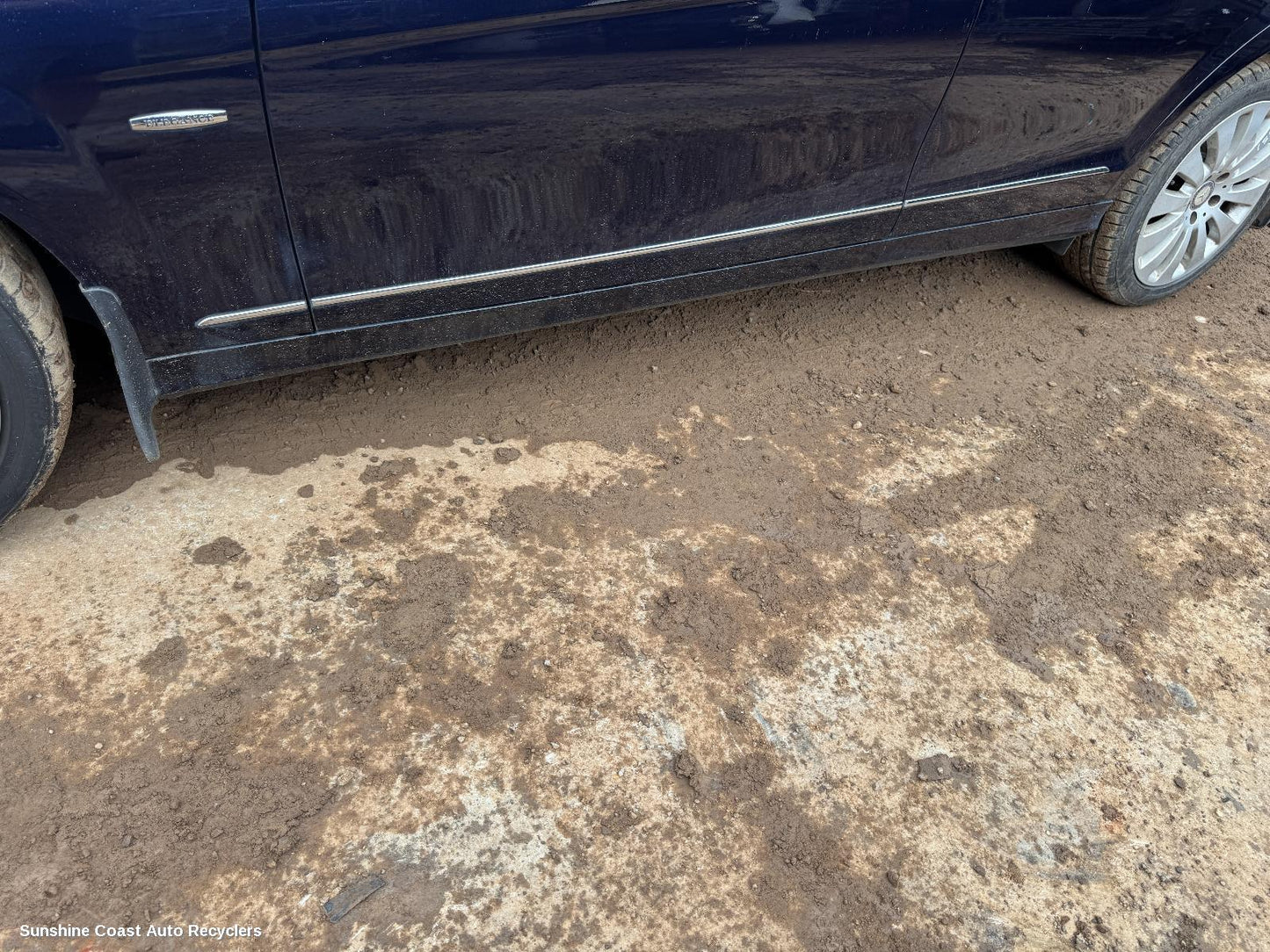 2007 Mercedes C Class Side Step Skirt