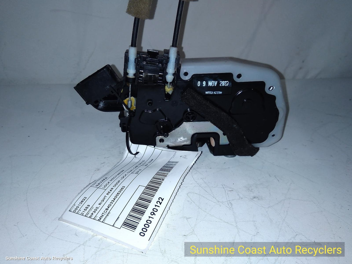 2015-2025 Nissan Navara Door Boot Gate Lock