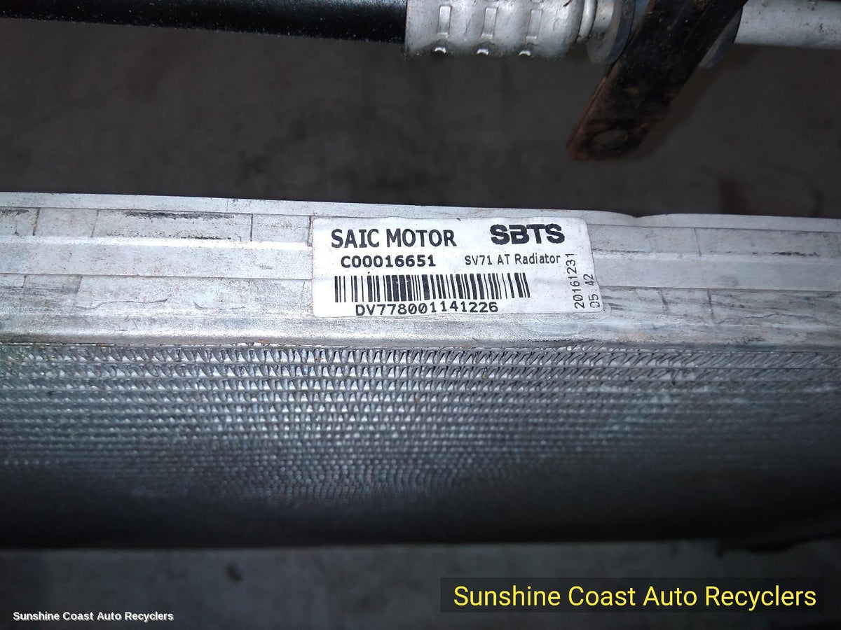 2015-2025 Ldv G10 Radiator
