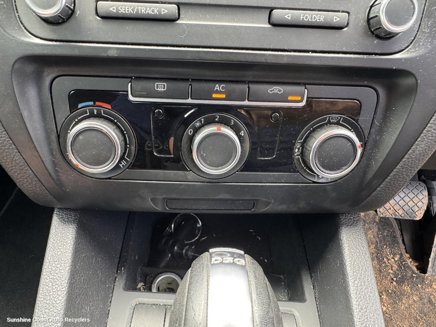 2012 Volkswagen Jetta Heater Ac Controls
