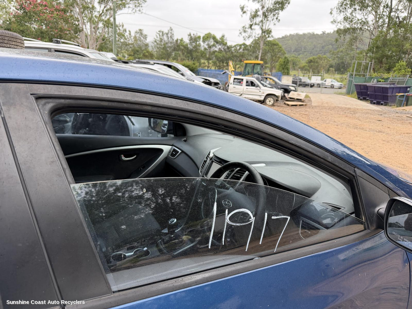 2015 Hyundai I30 Right Front Door Window