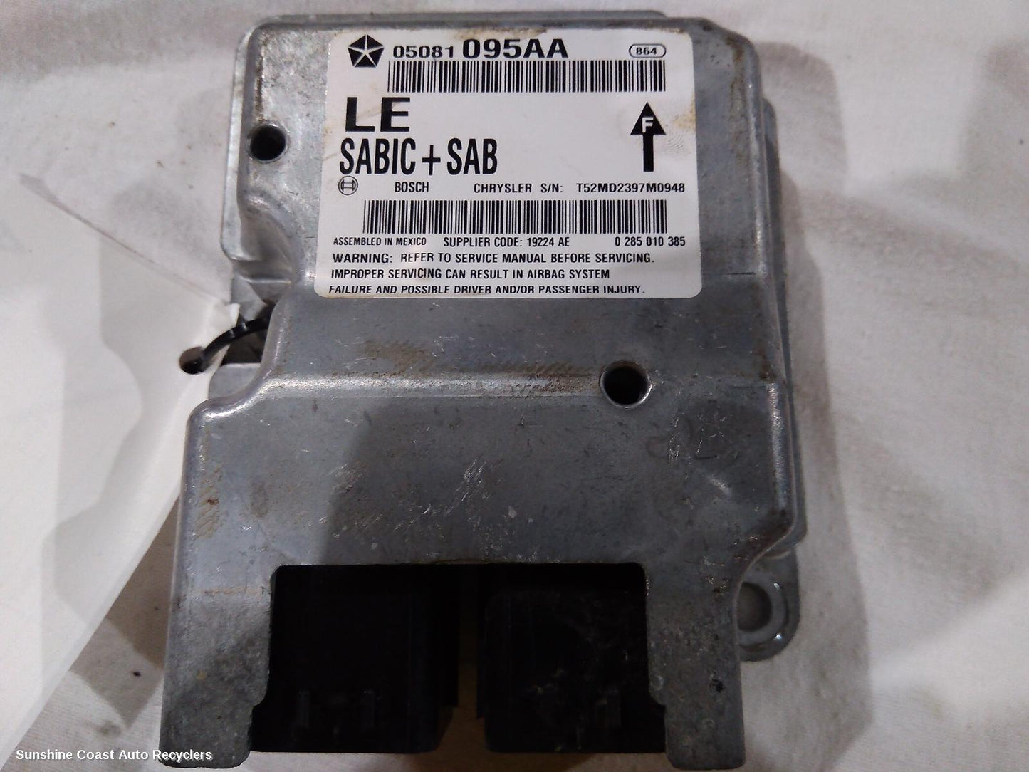2007 Chrysler 300c Airbag Module Sensor
