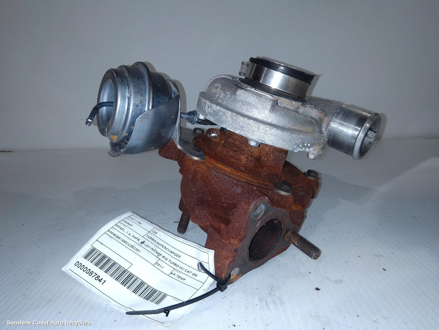 2011 Hyundai I30 Turbo Supercharger