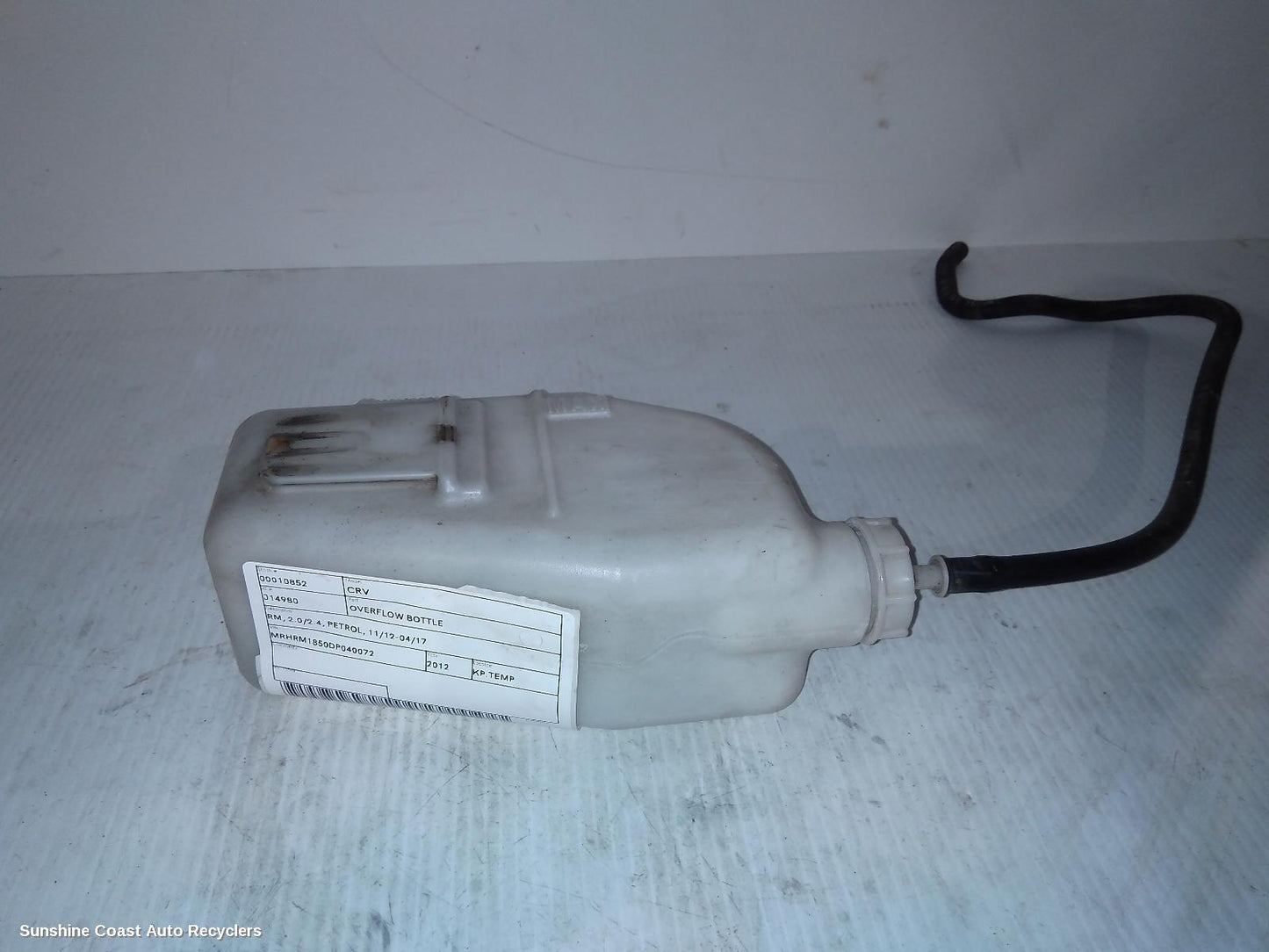 2012 Honda Crv Overflow Bottle