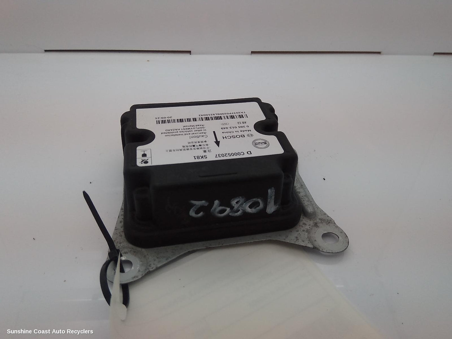 2021 Ldv T60 Airbag Module Sensor