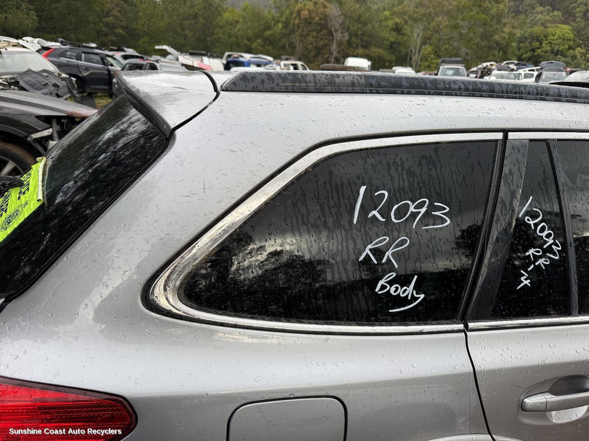 2009-2014 Subaru Outback Right Rear Side Glass