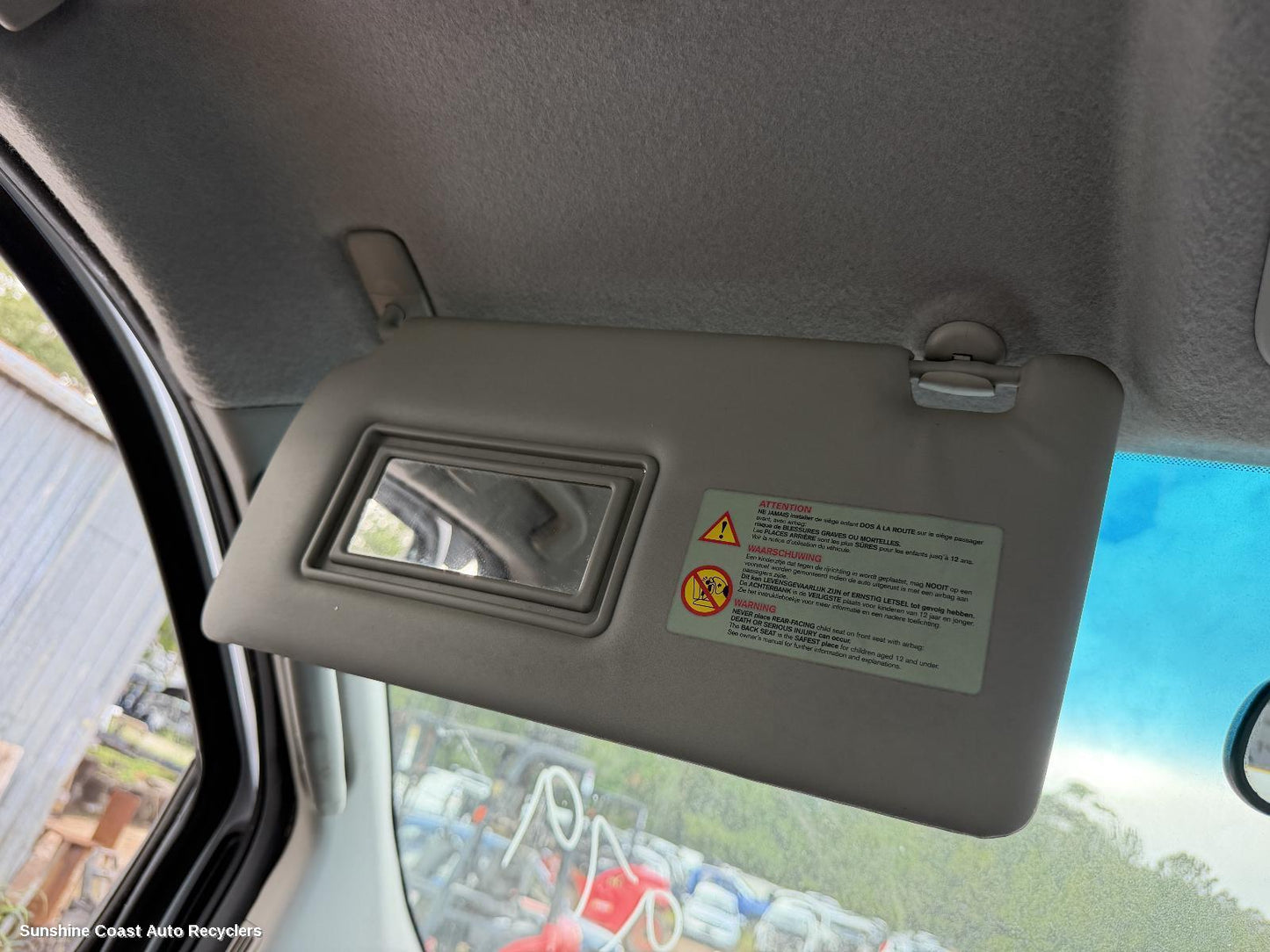 2005-2015 Nissan Navara Sunvisor
